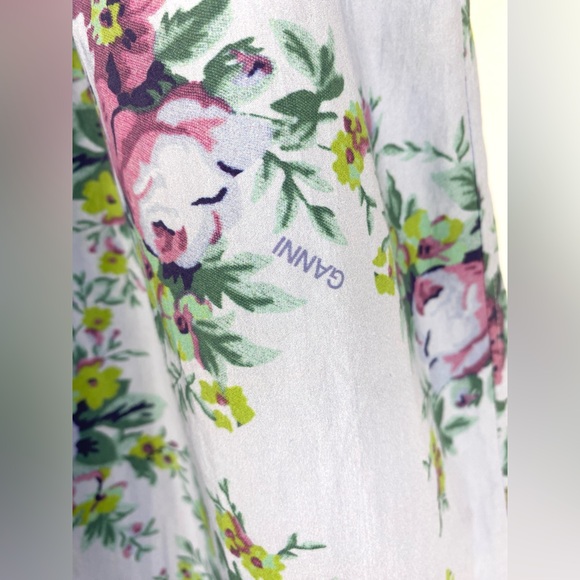 GANNI Floral Midi Skirt Quilted - Picture 3 of 10